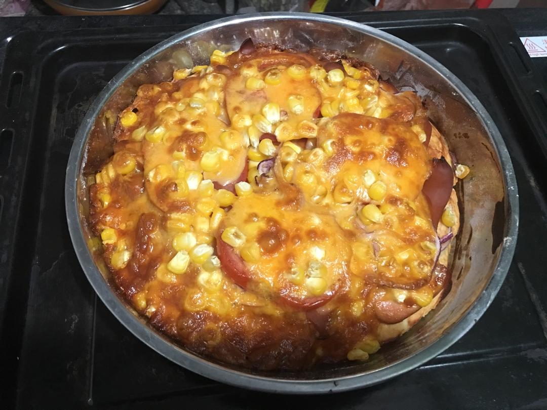 不用酵母的披萨底 No Yeast Pizza Dough