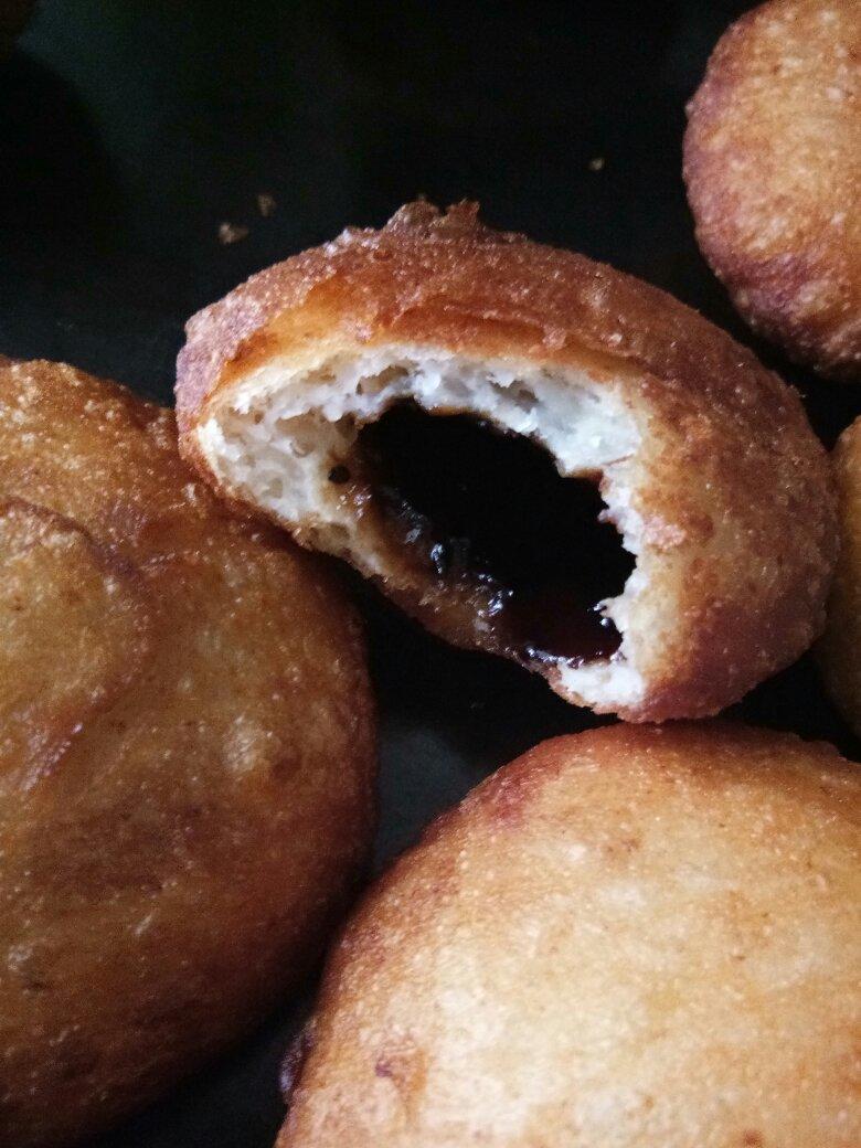 忘忧草d做的酥皮糖糕新疆风味