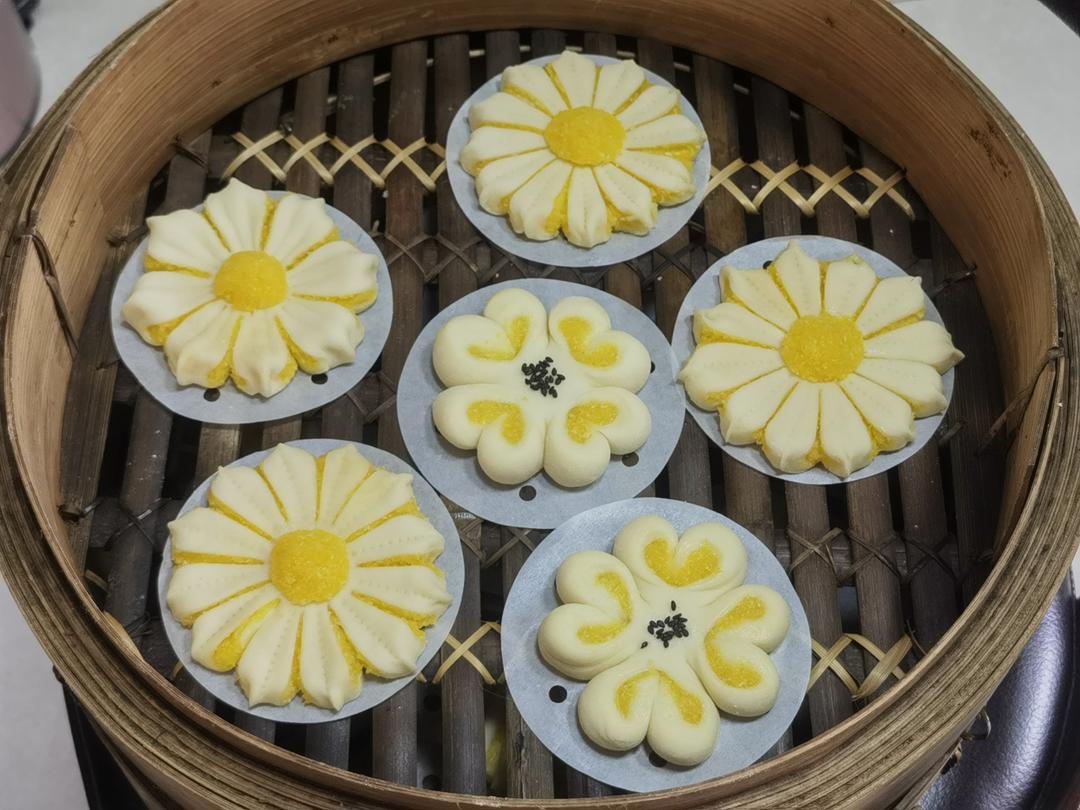 椰蓉花卷，椰蓉包