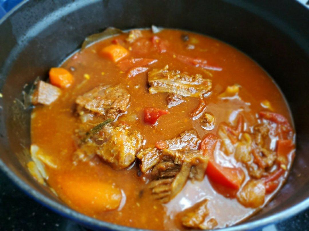 嗷嗷好吃的番茄炖牛腩！