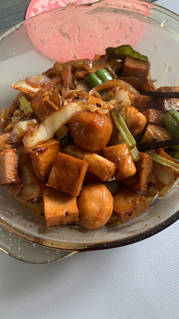 超简单下饭菜🍒火锅底料版麻辣香锅