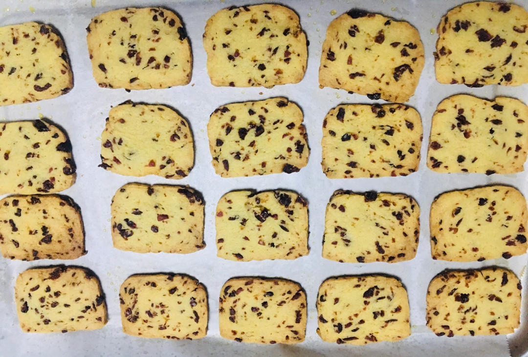 蔓越莓饼干 新手也不怕