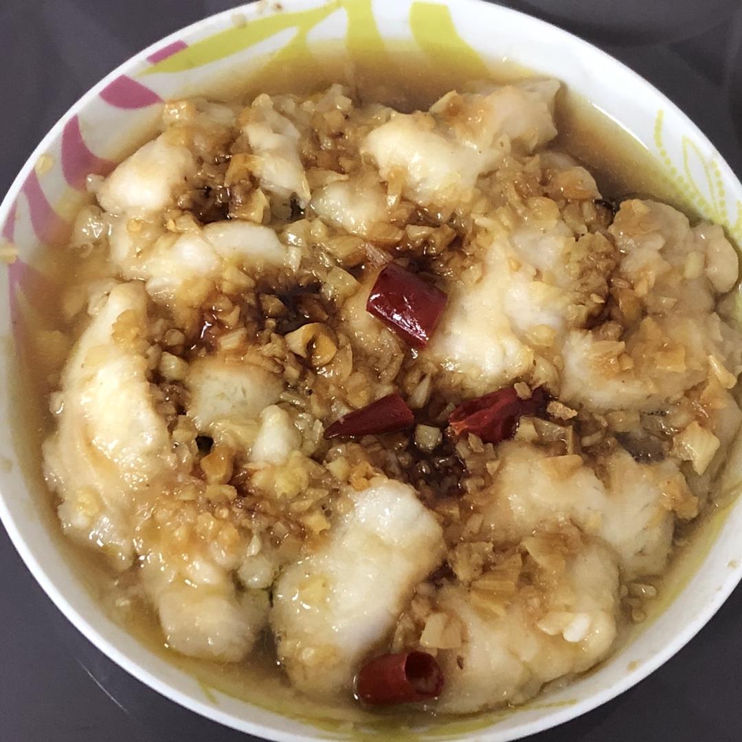 蒜茸蒸龙利鱼柳（勾氏私房菜）