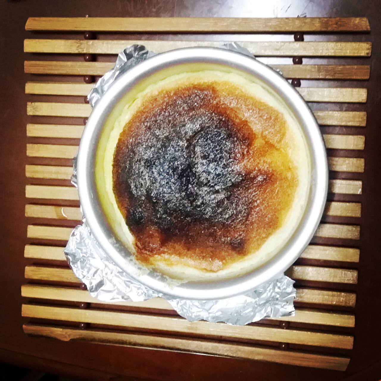 轻乳酪芝士蛋糕6寸#皮黑森林#