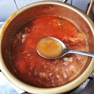 超好喝的番茄🍅鸡蛋🥚汤的做法 步骤7
