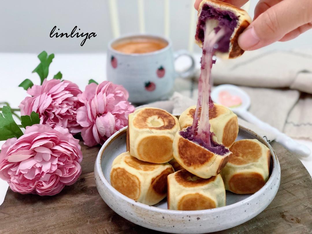 【爆浆紫薯仙豆糕】