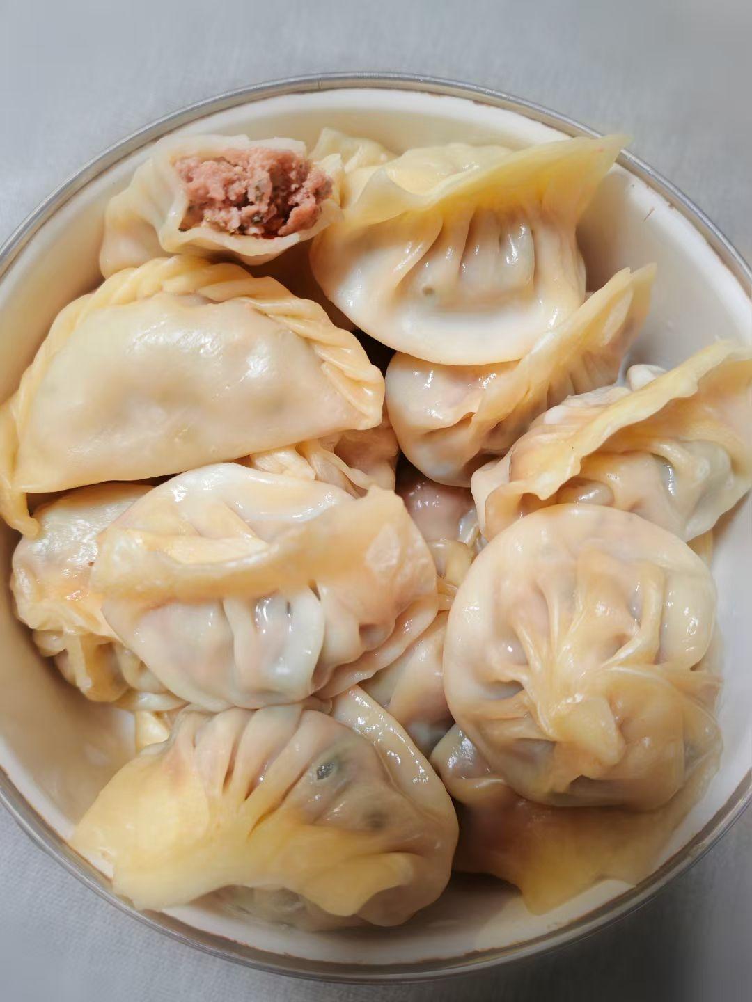 猪肉荠菜饺子