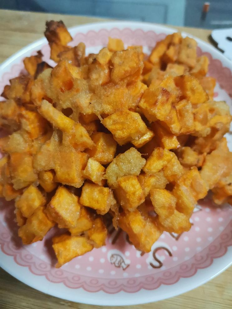 太简单了，红薯饼的做法