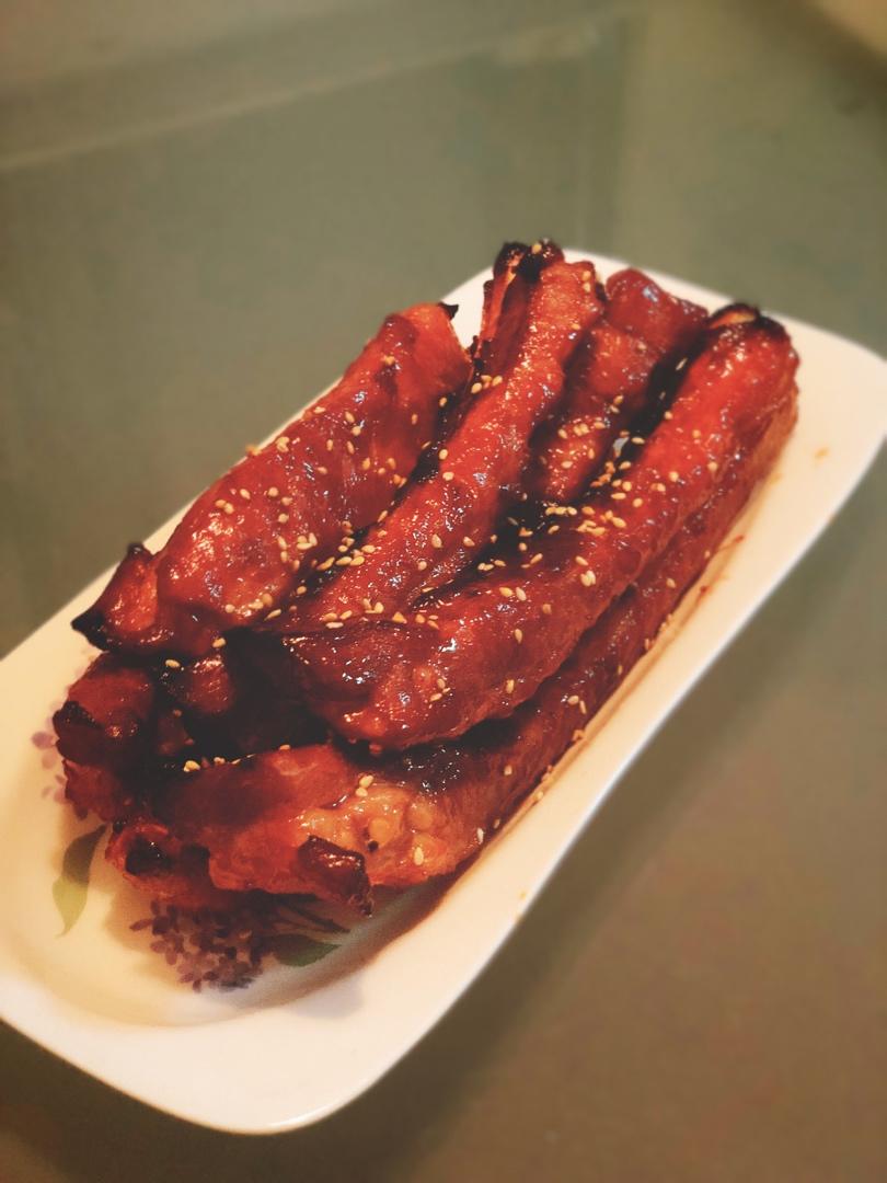 港式茶餐厅蜜汁叉烧肉