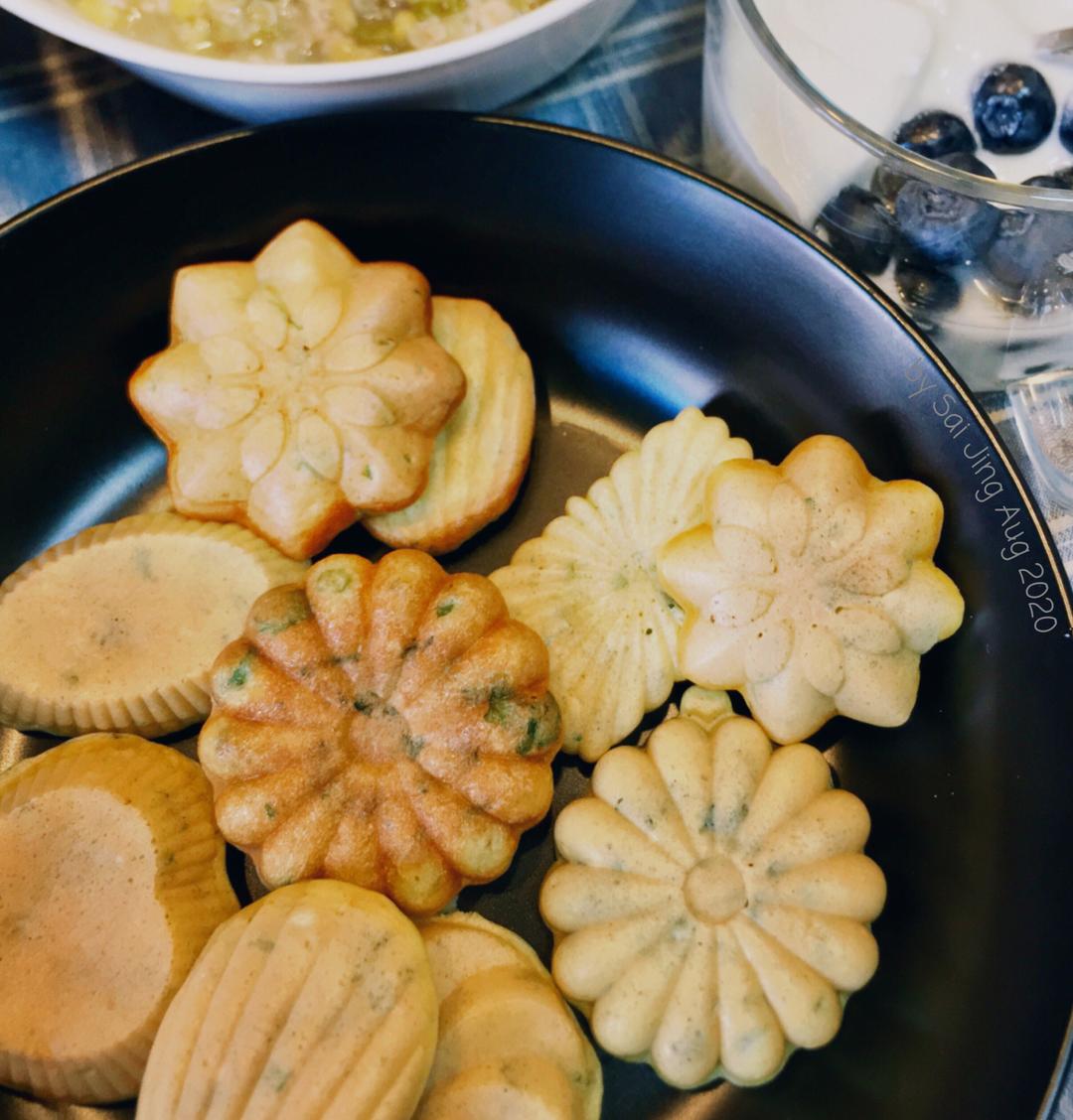 Bruno轻食机的咸味蔬菜小蛋糕的做法