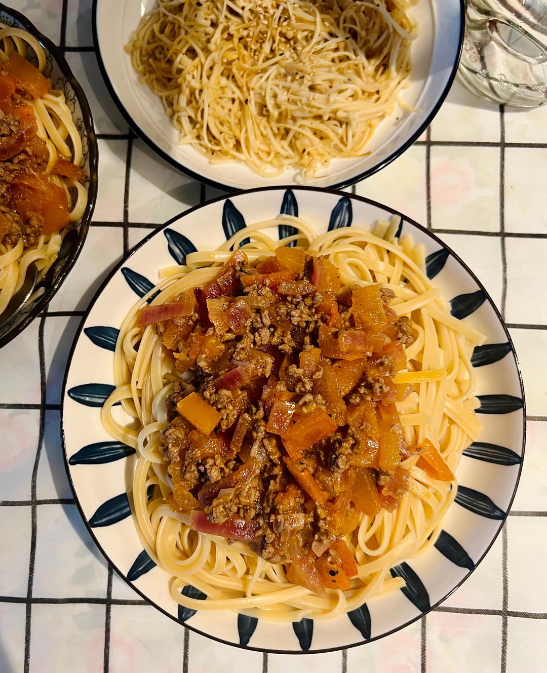 （完胜必胜客的）番茄肉酱意大利面～
