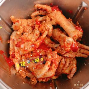 小美·韩式辣酱鸡爪爪             换种做法也美味，太够味儿了还可以做鸡翅，鸡腿……的做法 步骤9