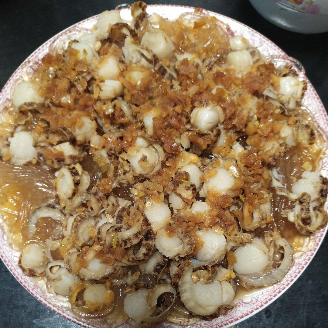 蒜蓉扇贝肉蒸粉丝