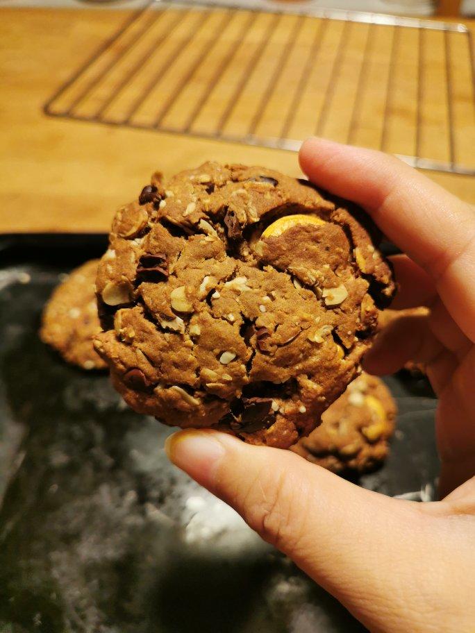 【健康零食】燕麦巧克力奇普饼干