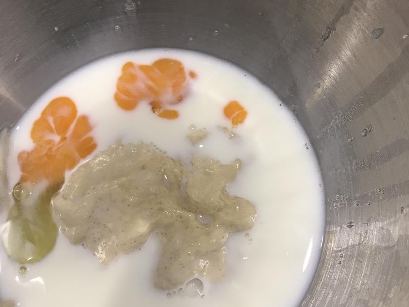 纯奶手撕吐司的做法 步骤1