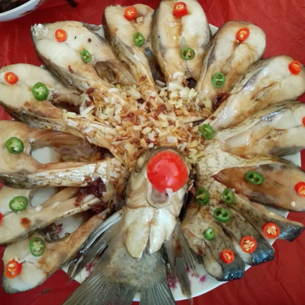 孔雀开屏鱼.