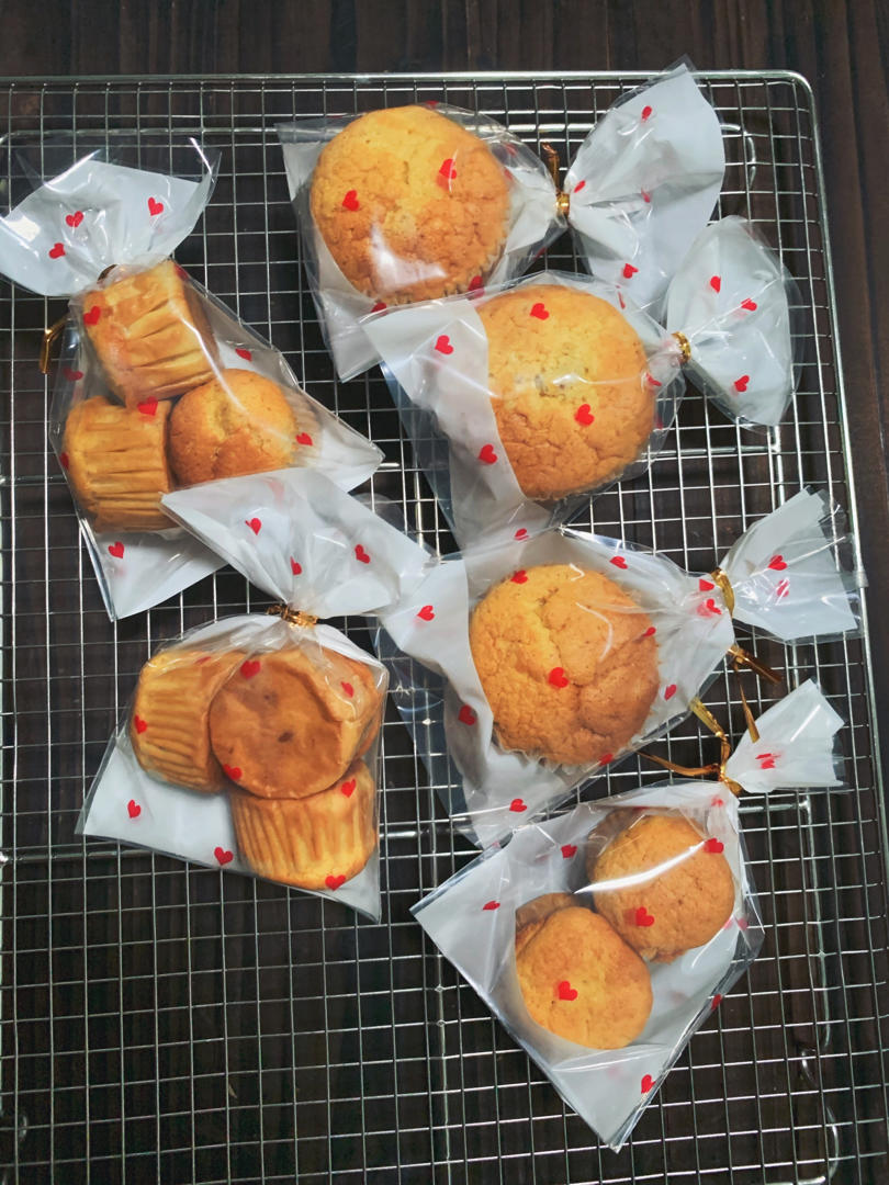 肉松拔丝小蛋糕