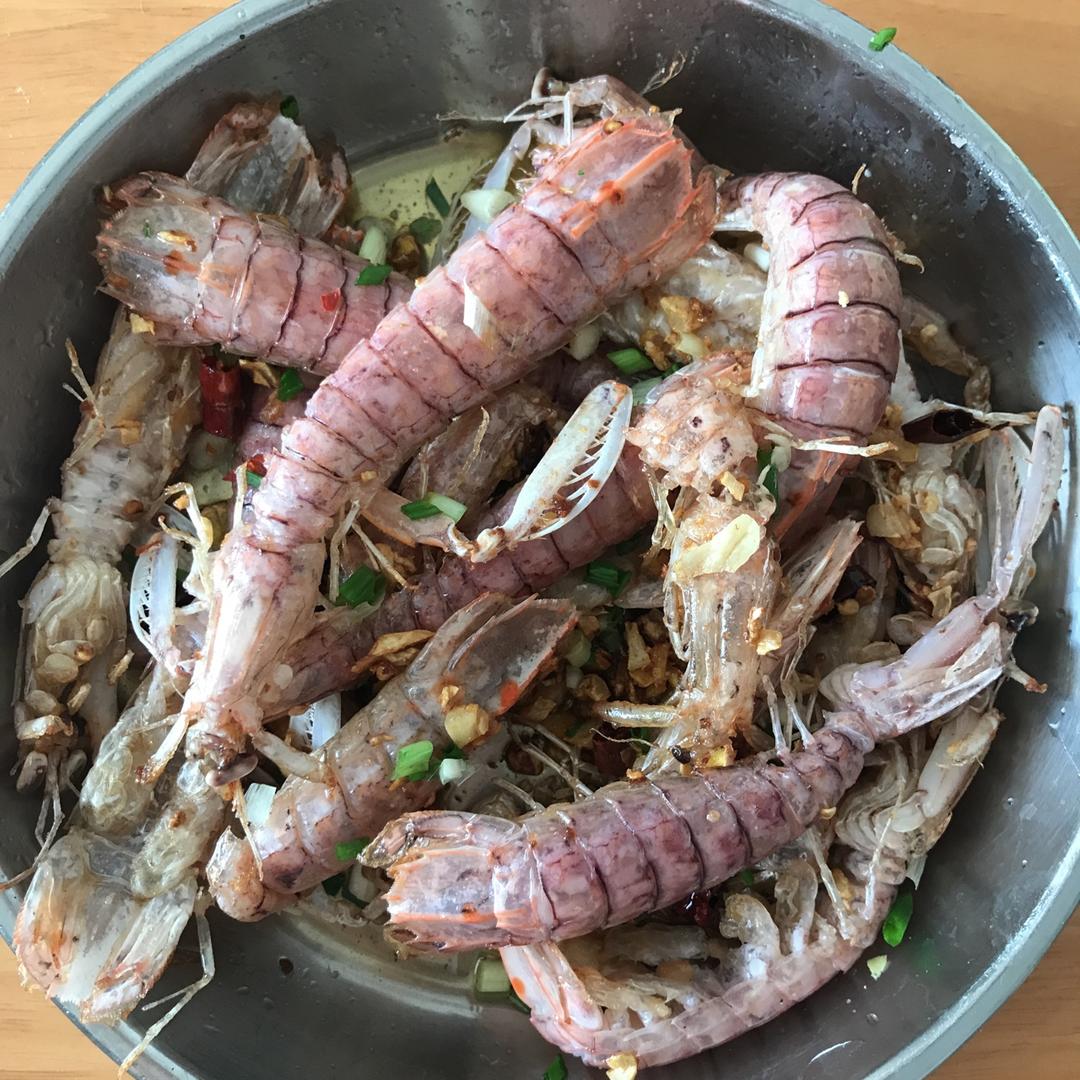 椒盐皮皮虾