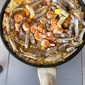 正宗paella 西班牙海鲜饭