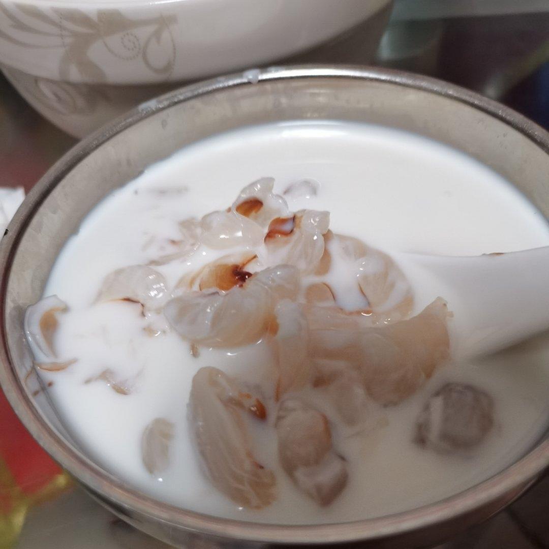 荔枝酒酿冰奶
