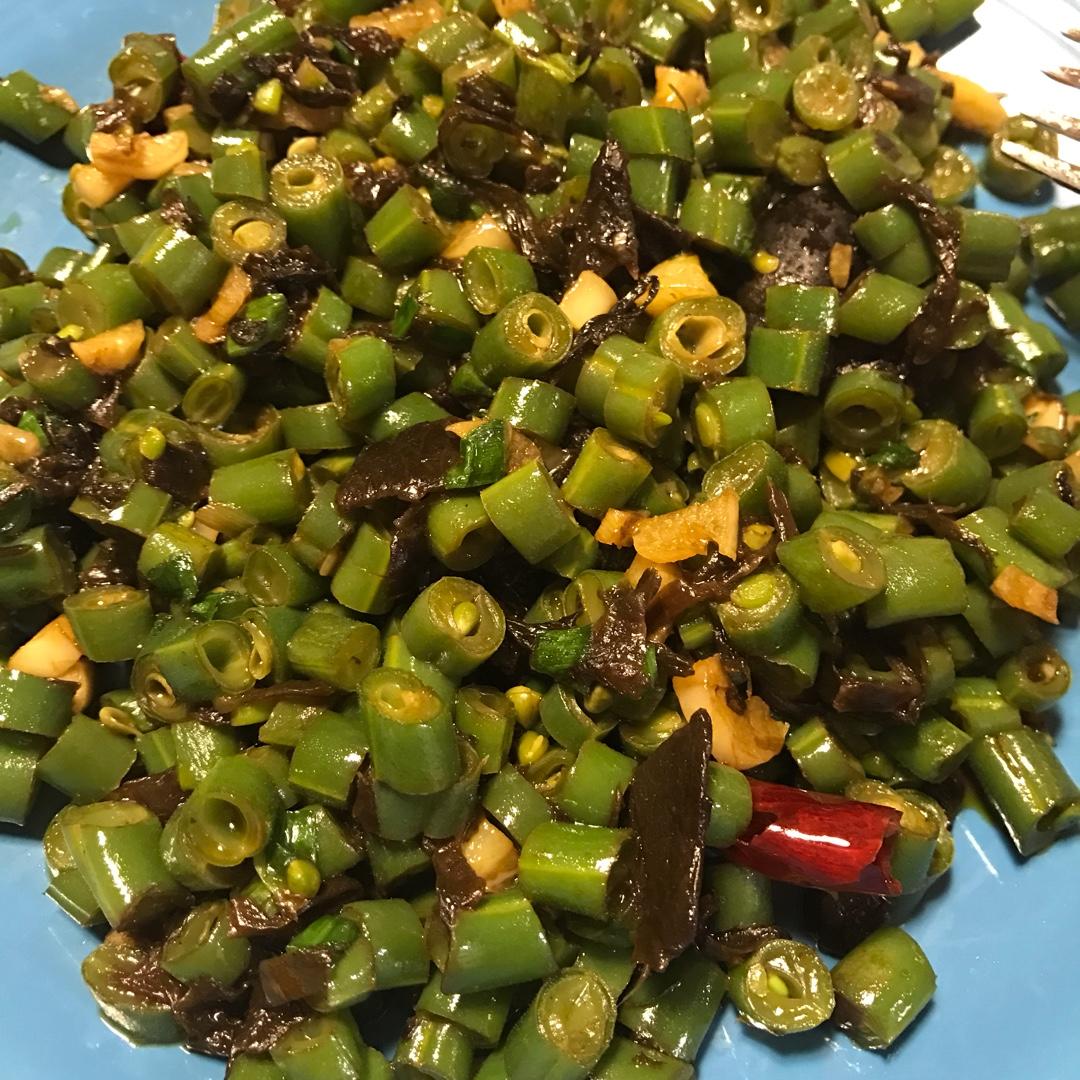 橄榄菜炒四季豆