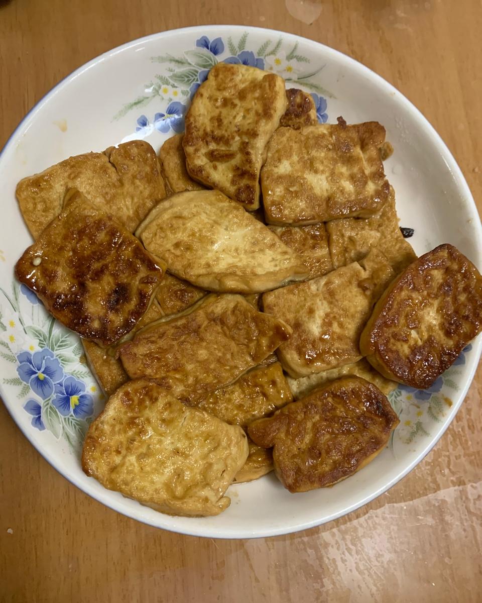 ✨香煎豆腐✨