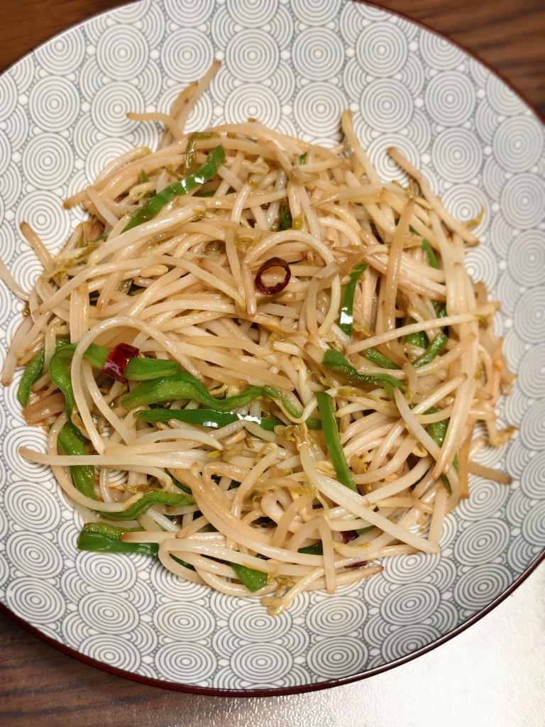 爆炒绿豆芽