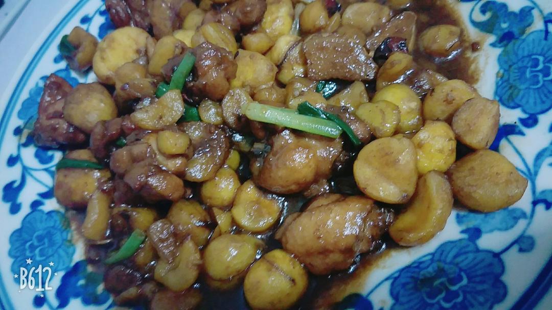板栗烧鸡