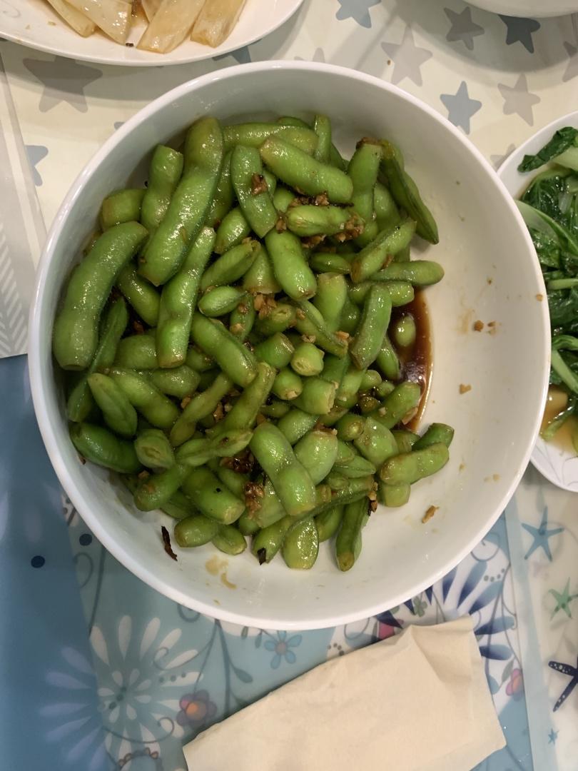 夏日爽口凉拌毛豆