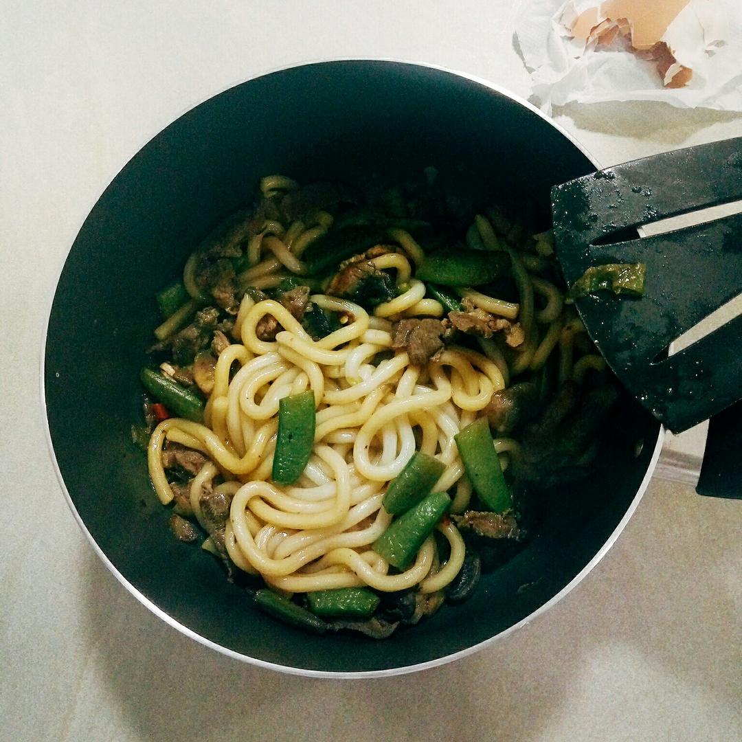 豆角焖面