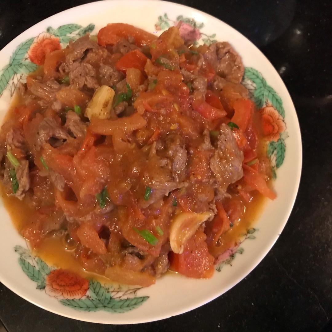 番茄牛肉
