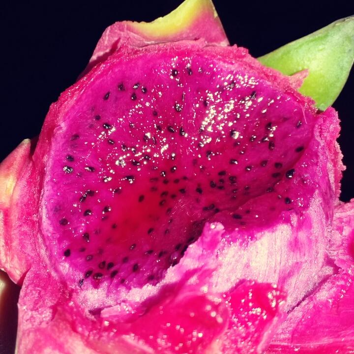 三刀快速切火龙果