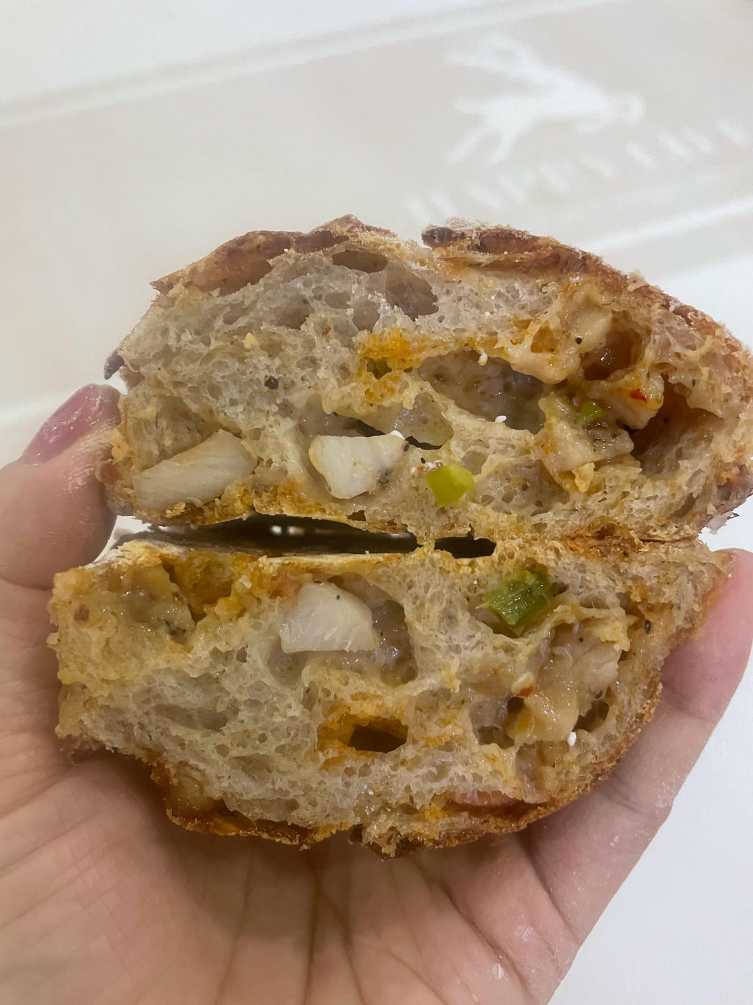 意大利恰巴塔初体验｜无糖少油面包｜波兰种｜大水量