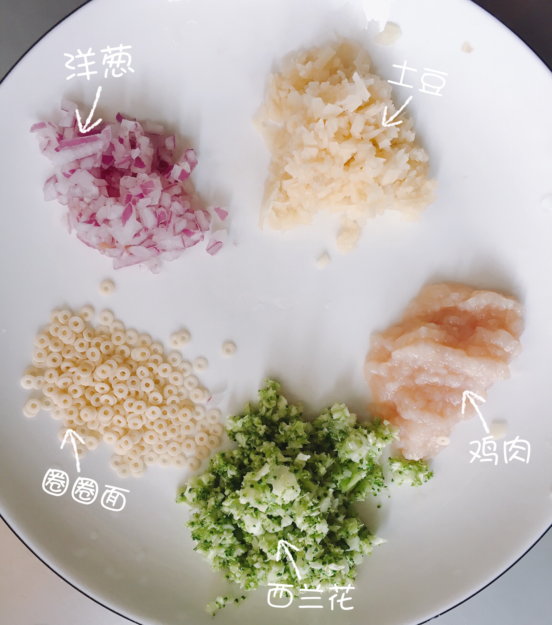 宝宝辅食-鸡肉土豆粥的做法 步骤2