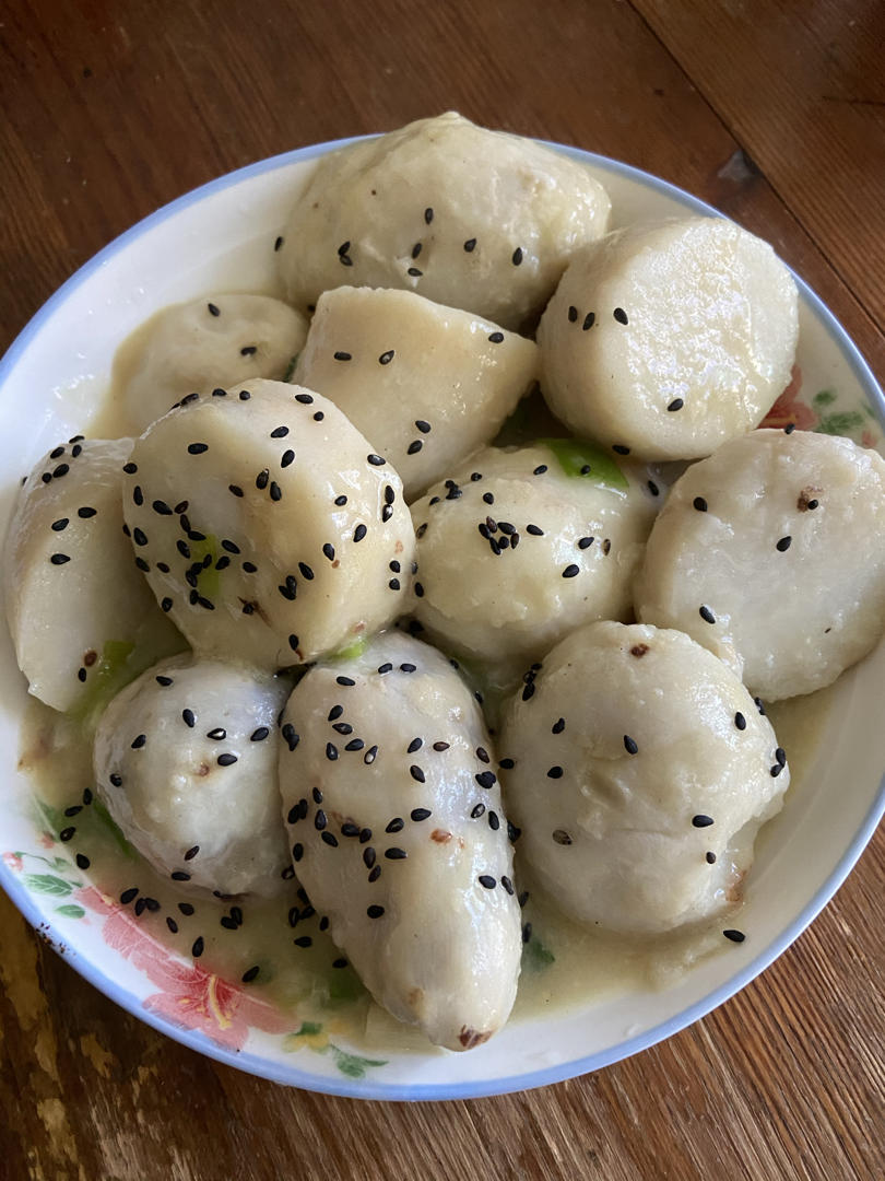 葱烧芋艿