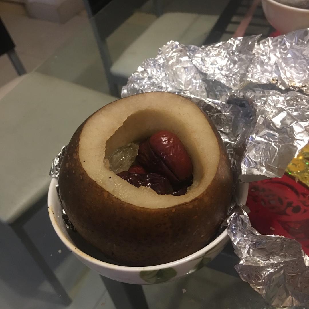 烤梨(烤箱版冰糖烤梨)