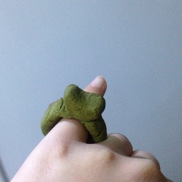 心形抹茶饼干