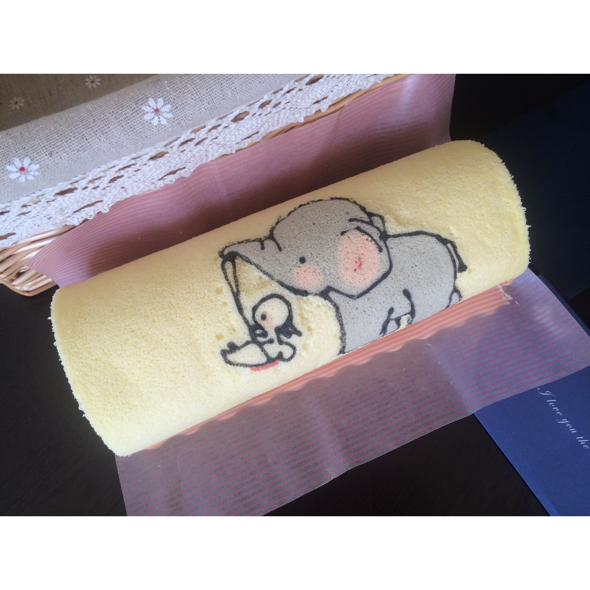 maysway的彩绘蛋糕卷制作心得