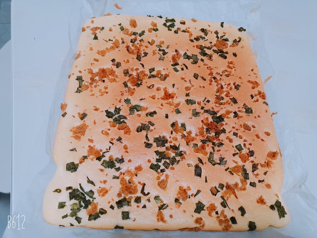 香葱肉松卷 蛋糕卷-无敌美味