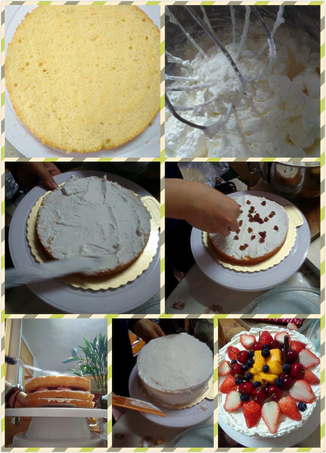 水果奶油【生日蛋糕】