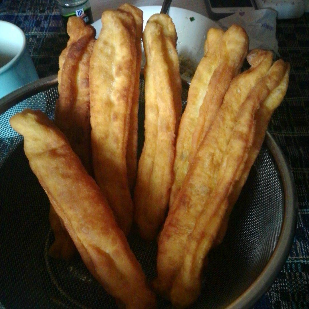 自制酵母版油条