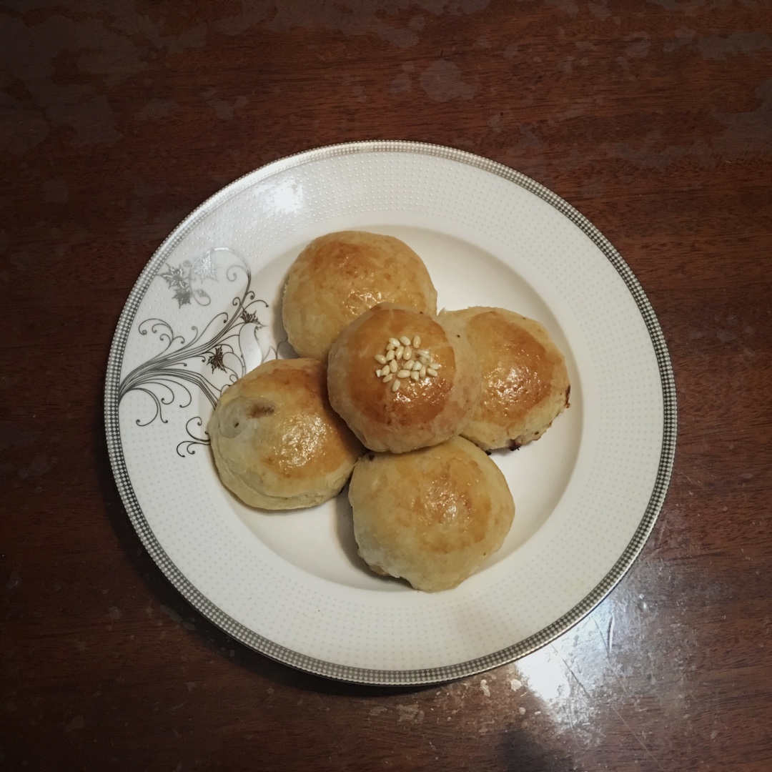 泳式鲜肉榨菜月饼