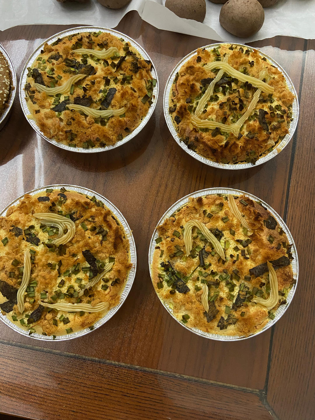 香葱海苔肉松芝麻蛋糕卷