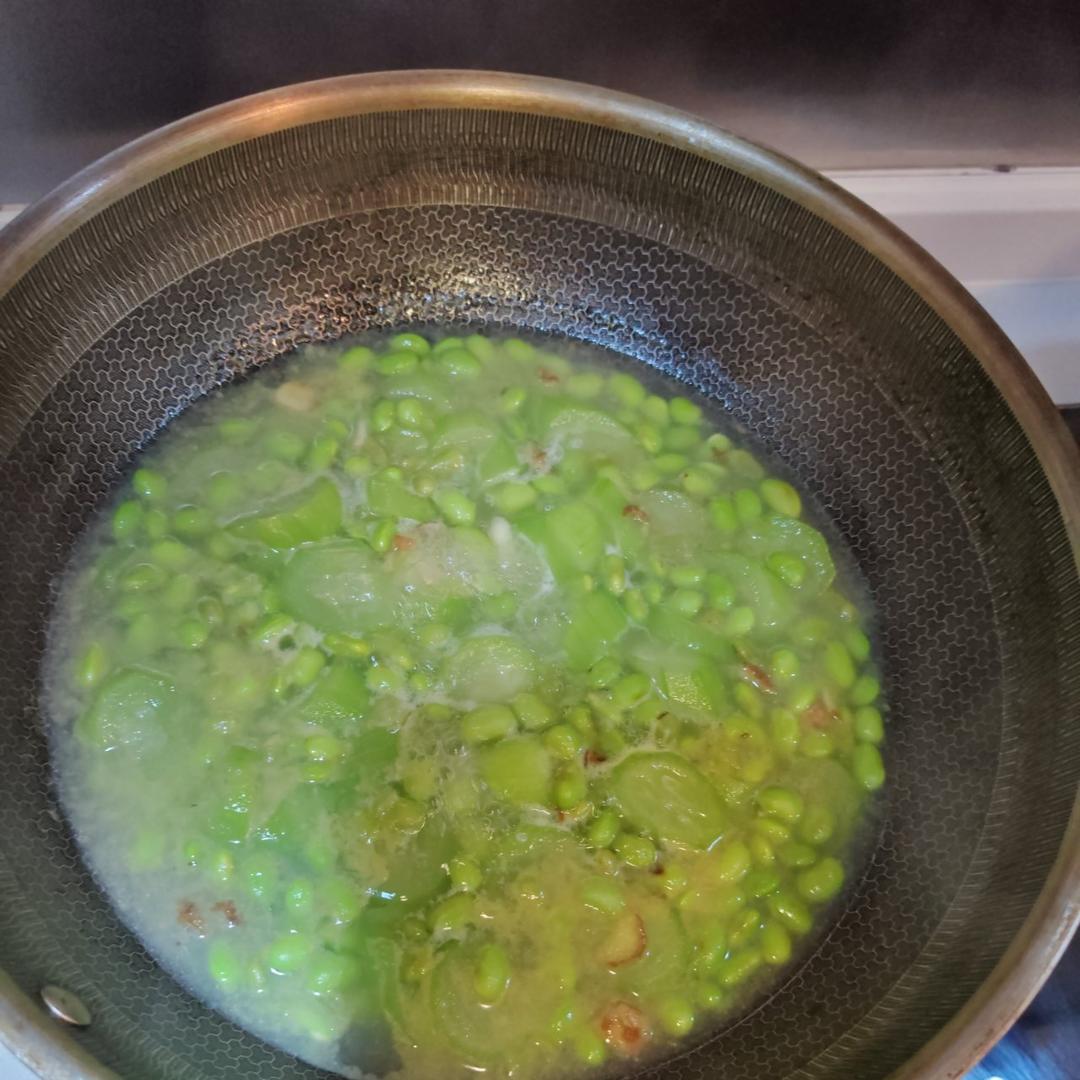 丝瓜毛豆