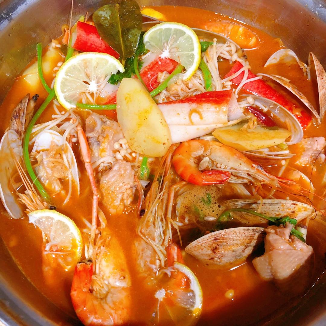 cookforlove做的冬阴功汤(秒杀泰式餐馆冬阴功)