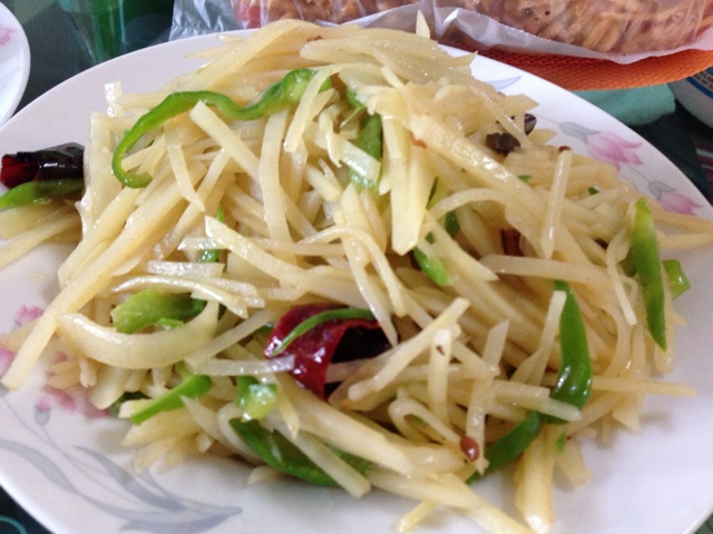 青椒土豆丝