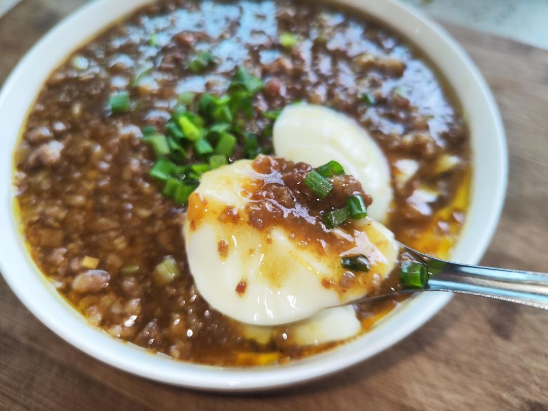 臊子蒸蛋，嫩滑如豆腐脑