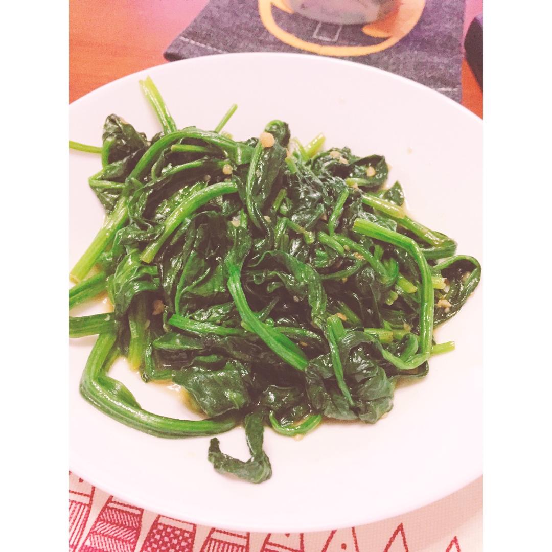 蒜末菠菜