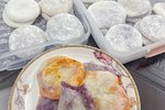 香芋紫薯红薯🍠糯米糍粑（烤 煎 两种方法）