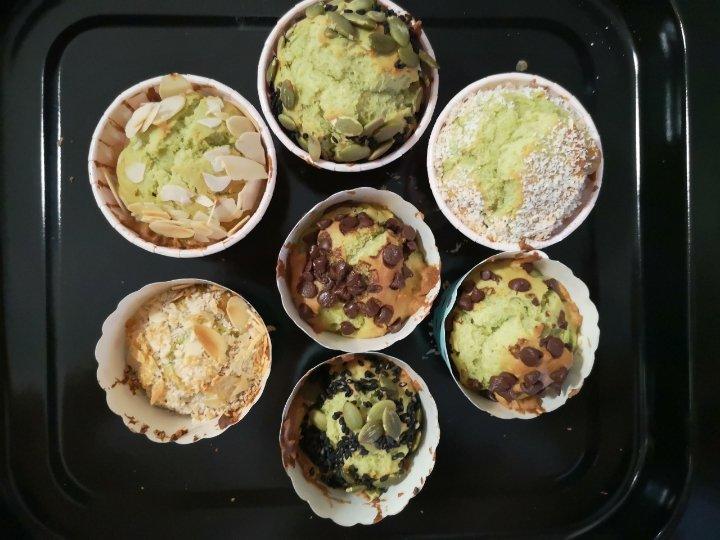 牛油果玛芬蛋糕（低糖低油）